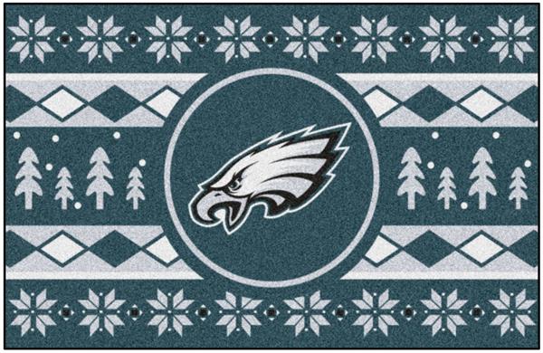 Philadelphia Eagles Holiday Sweater Starter Mat