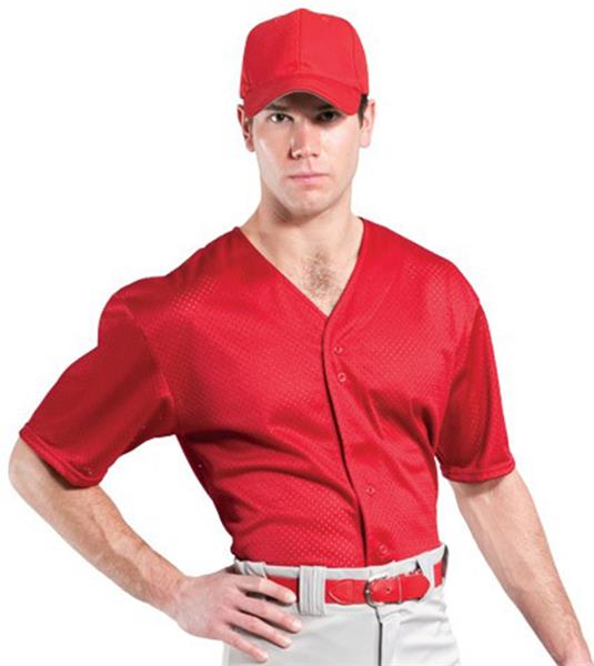Adult & Youth Full-Button Pro-Mesh Baseball Jerseys - CO