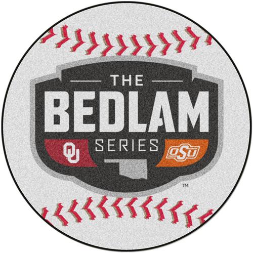 Fan Mats NCAA Bedlam Series Baseball Mat
