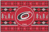 Fan Mats NHL Carolina Holiday Sweater Starter Mat