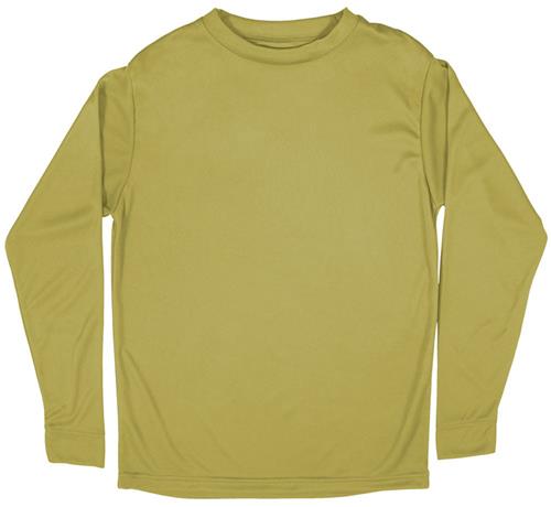Adult (AS - White) Long Sleeve Cooling T Shirt