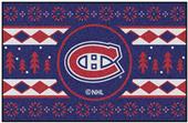 Fan Mats NHL Montreal Holiday Sweater Starter Mat