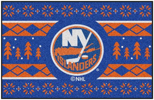 Fan Mats NHL Islanders Holiday Sweater Starter Mat