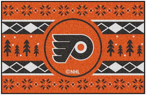 Fan Mats NHL Flyers Holiday Sweater Starter Mat