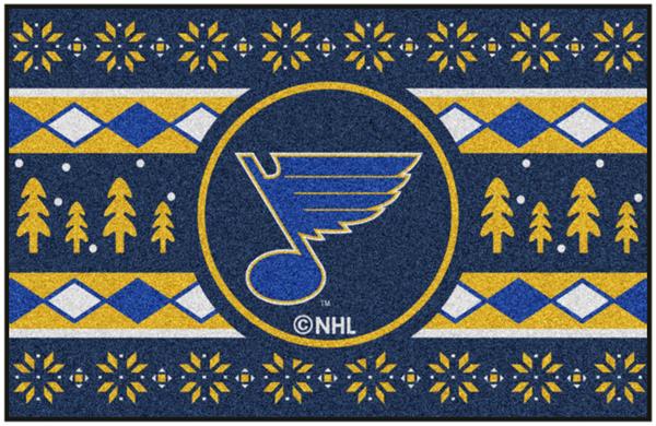 Fan Mats NHL St. Louis Holiday Sweater Starter Mat
