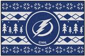 Fan Mats NHL Tampa Bay Holiday Sweater Starter Mat