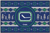 Fan Mats NHL Vancouver Holiday Sweater Starter Mat