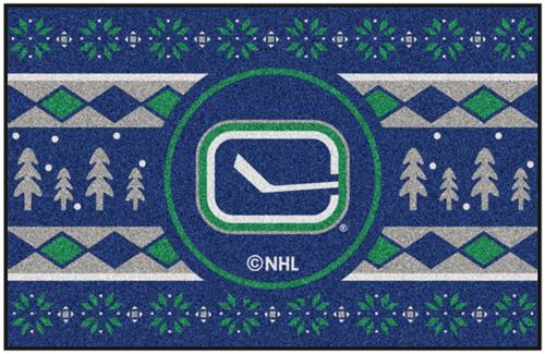 Fan Mats NHL Vancouver Holiday Sweater Starter Mat