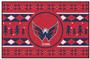 Fan Mats NHL Capitals Holiday Sweater Starter Mat