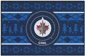 Fan Mats NHL Winnipeg Holiday Sweater Starter Mat