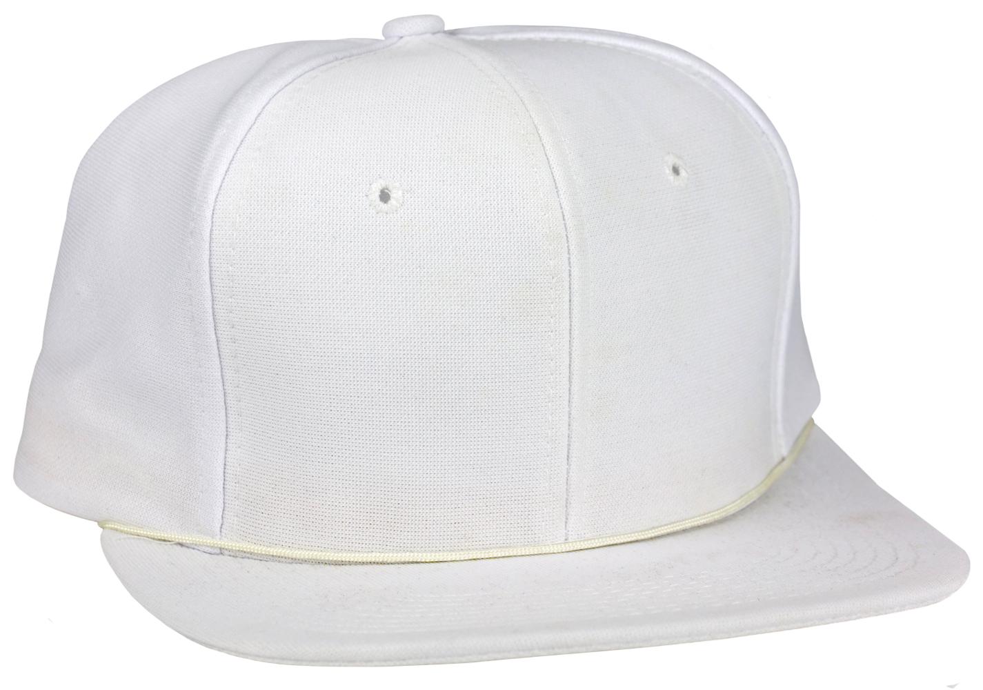 white nfl referee cap