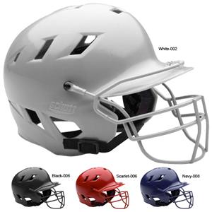 Schutt Air-3 Batting Helmet W Softball Face Guard - Baseball Equipment 