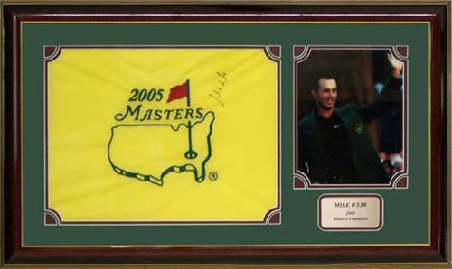 Encore Brandz PGA Mike Weir Autographed Frame