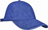 KC Caps Unconstructed 6 Panel Washed Denim KC Caps Unconstructed 6 Panel Washed Denim