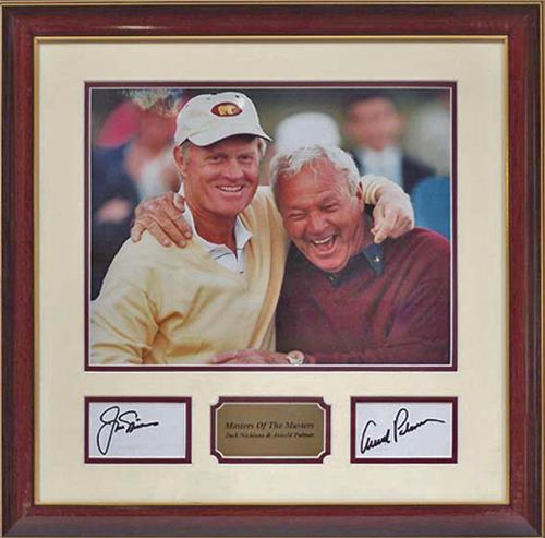 Encore Brandz PGA Nicklaus/Palmer Autograph Frame