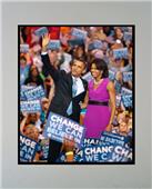 Encore Brandz Barack & Michelle Obama Matted Print Encore Brandz Barack & Michelle Obama Matted Print