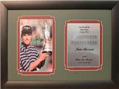 Encore Brandz PGA Justin Leonard Autographed Frame Encore Brandz PGA Justin Leonard Autographed Frame