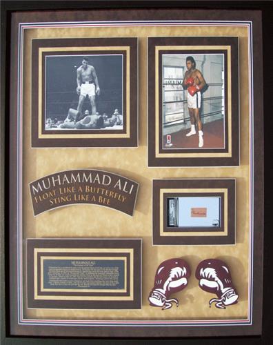 Encore Brandz Boxing Muhammad Ali Autograph Frame