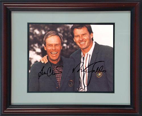 Encore Brandz PGA Crenshaw & Faldo Autograph Frame