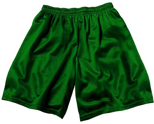 Adult (AM - Scarlet) 7" Inseam Poly Micro Mesh Shorts