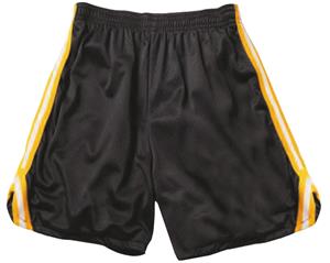 Adult (AS,AM,AXL)  7" Inseam "NAVY/GOLD"  Mesh Shorts -CO