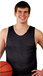 Adult Youth Reversible Mesh Tank Basketball Jersey. Printing is available for this item.