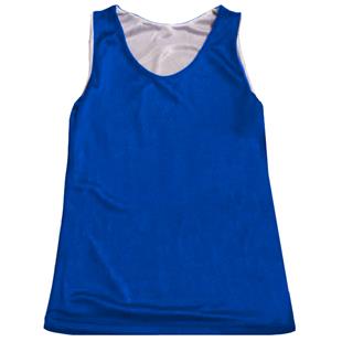 Womens Sleeveless Reversible Basketball/Soocer Jersey, (Maroon,Forest,Navy,Royal,Red,BK),
