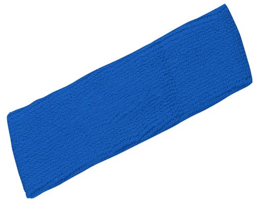 (Forest, Kelly, Maroon) Cotton Absorbent Sports Headbands-Each