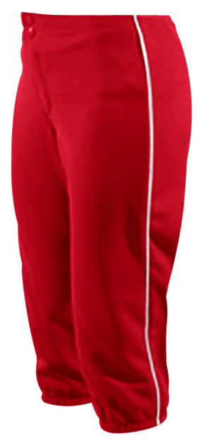 red girls softball pants