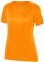 Womens Small- WS & Girls Small- GS GOLD Wicking V-Neck Shirt CO