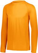 Augusta Attain Wicking Long Sleeve Gold4 Shirt Augusta Attain Wicking Long Sleeve Gold4 Shirt