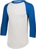 Adult 3/4 Sleeve Baseball Jersey (Heather - Black,Forest,Navy,Red,Royal,White)