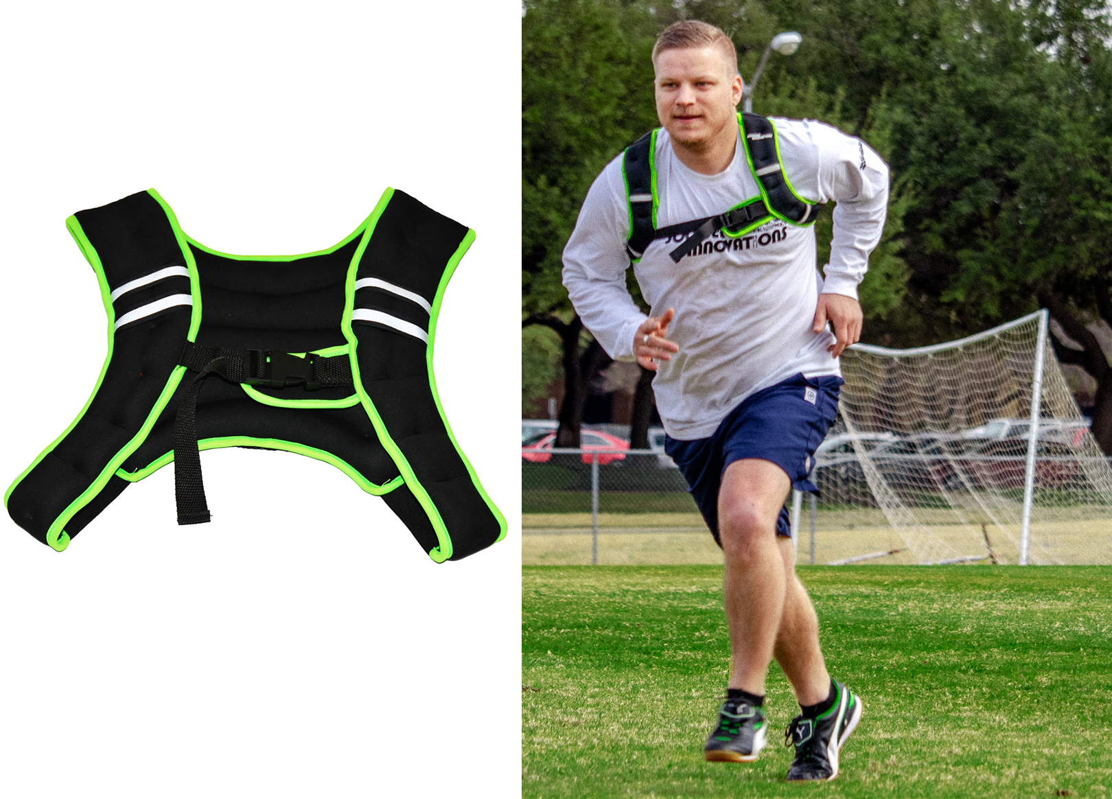 E133781 Soccer Innovation Slim or Mini Weighted Vests