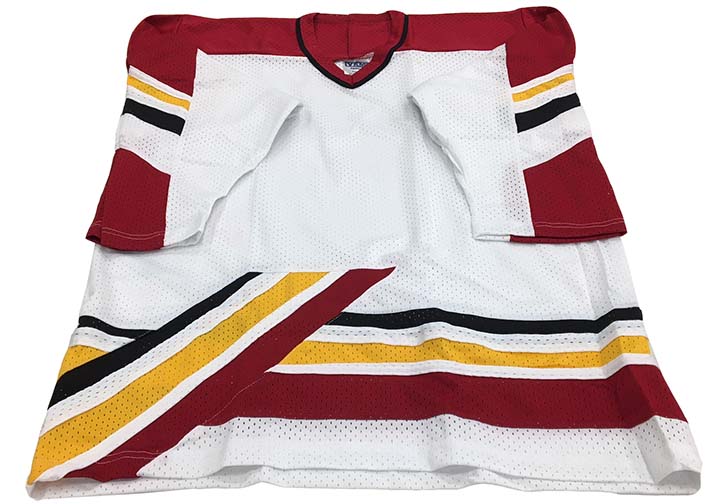 E133796 VKM Adult Youth NHL Calgary Home Hockey Jerseys