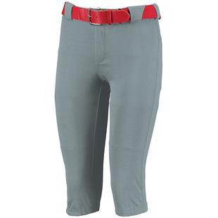 Under Armour Womens Low Rise RBI Softball Pants without Loops - Grey