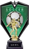 9.25" Spectra Male Soccer Trophy Marble Base 9.25" Spectra Male Soccer Trophy Marble Base