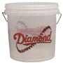 Diamond BKT 2.5 CL Clear 2.5 Gallon Bucket w/Lid