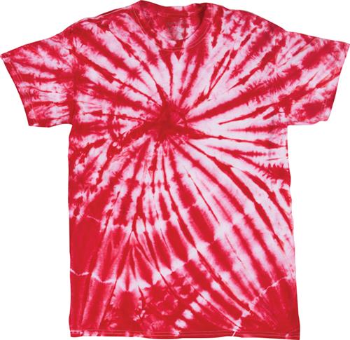 Dyenomite Contrast Cyclone Tie Dye T-Shirts 200CC - Cheerleading ...