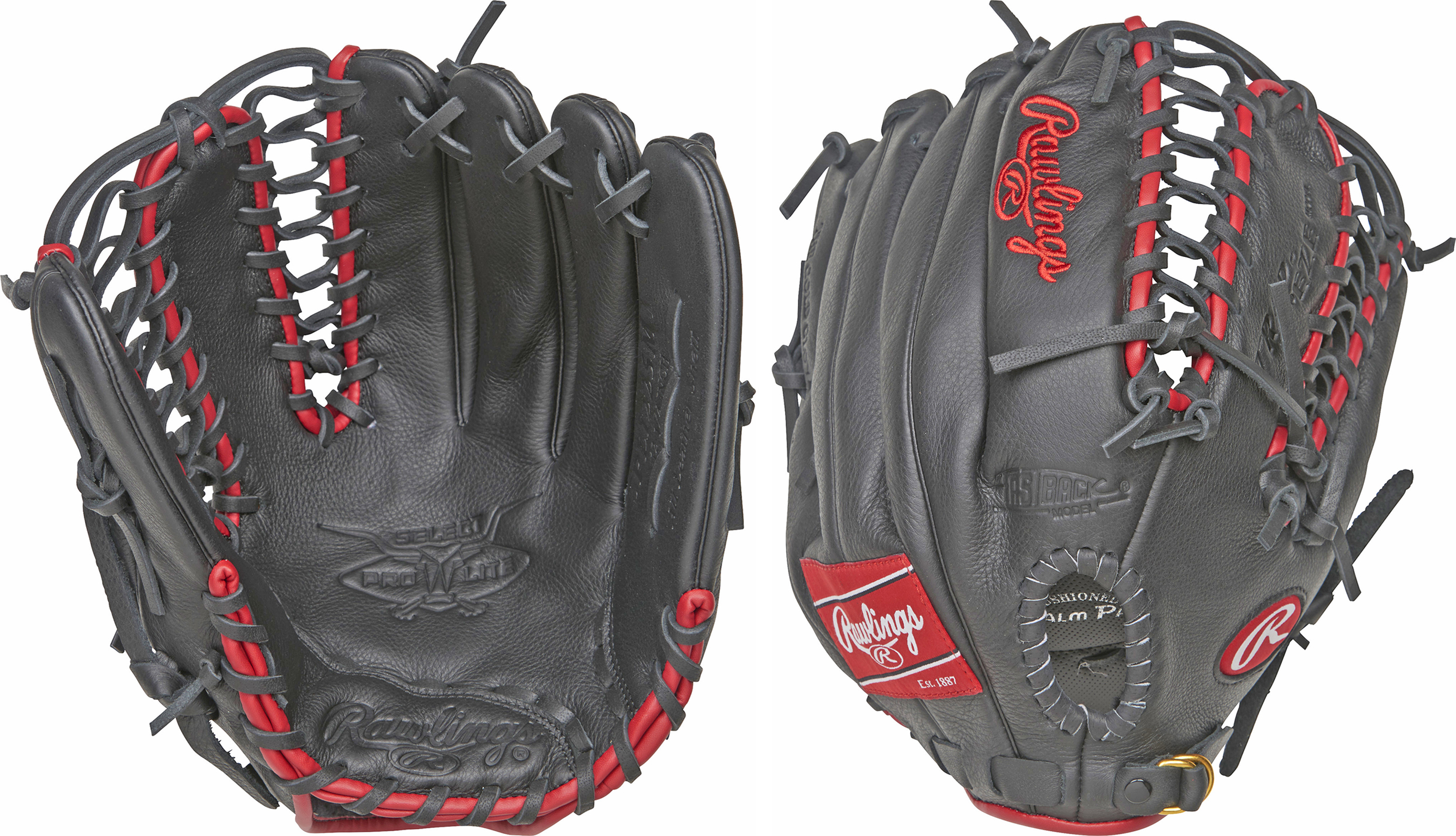 E134077 Rawlings Select Pro Lite 12.25" Yth Outfield Glove
