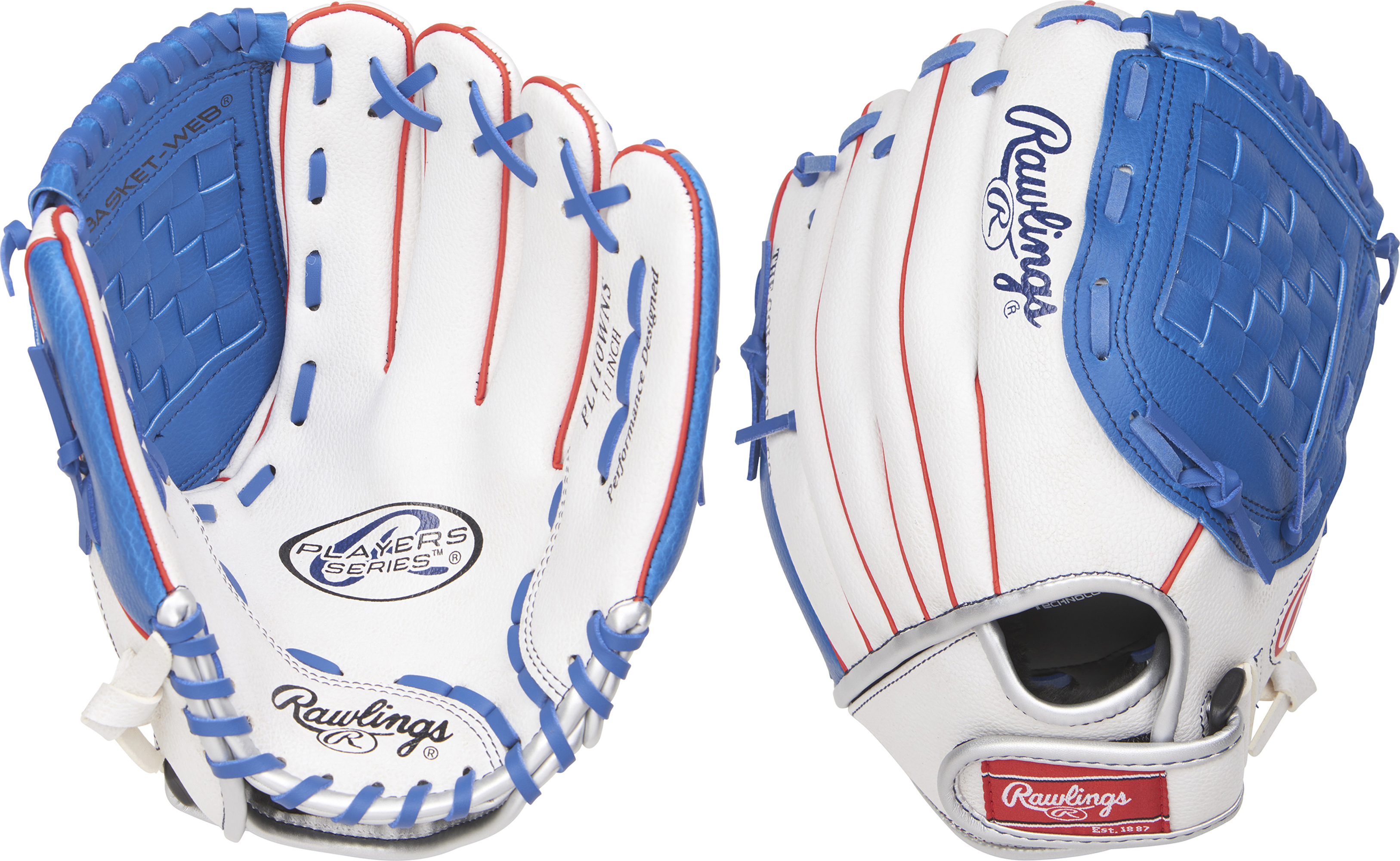 E134087 Rawlings Players 11" Baseball TBall Glove