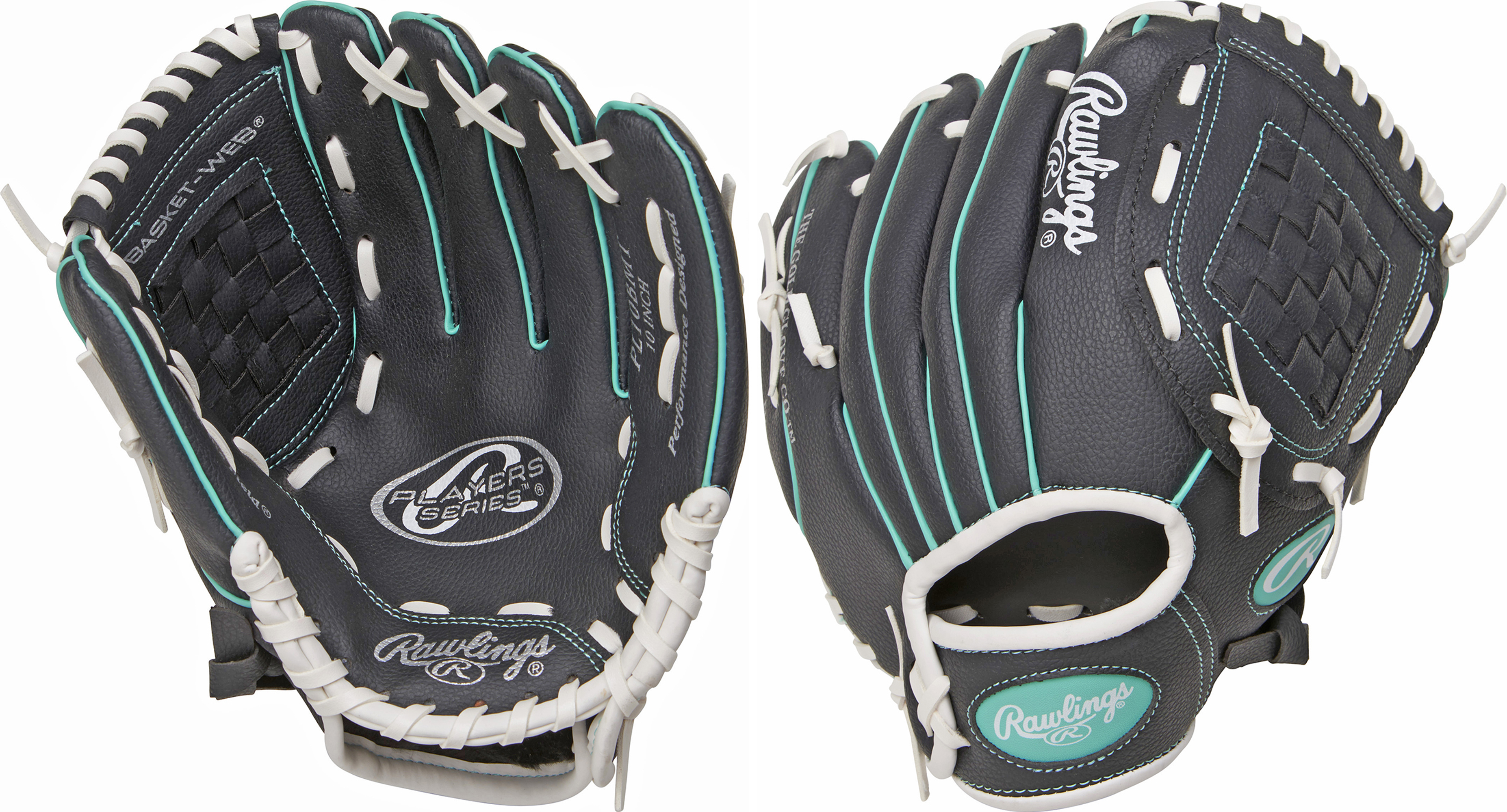E134090 Rawlings Players 10" Baseball TBall Glove