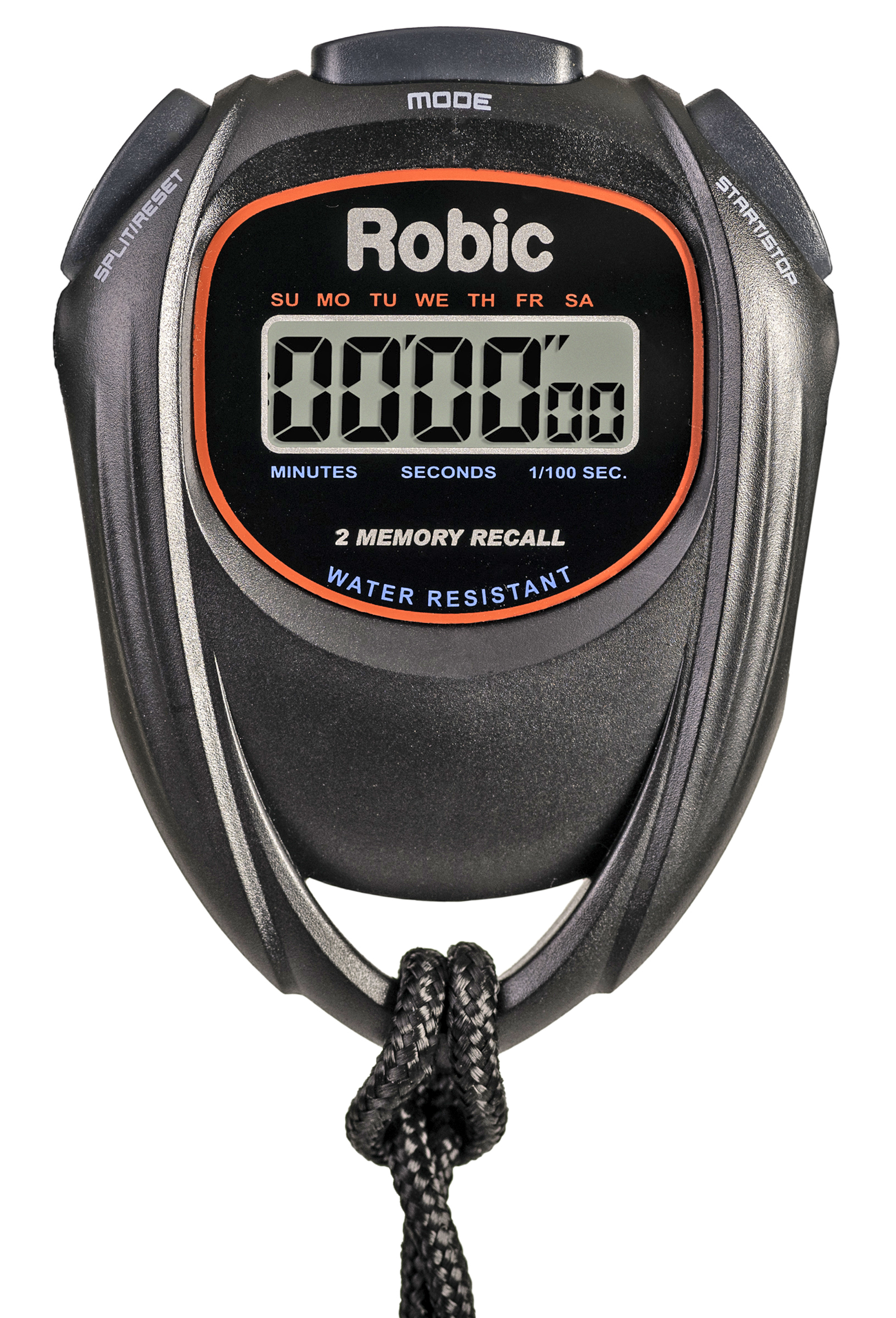 Robic Timer E134095 Robic SC-429 Water Resistant 2 Memory Stopwatch