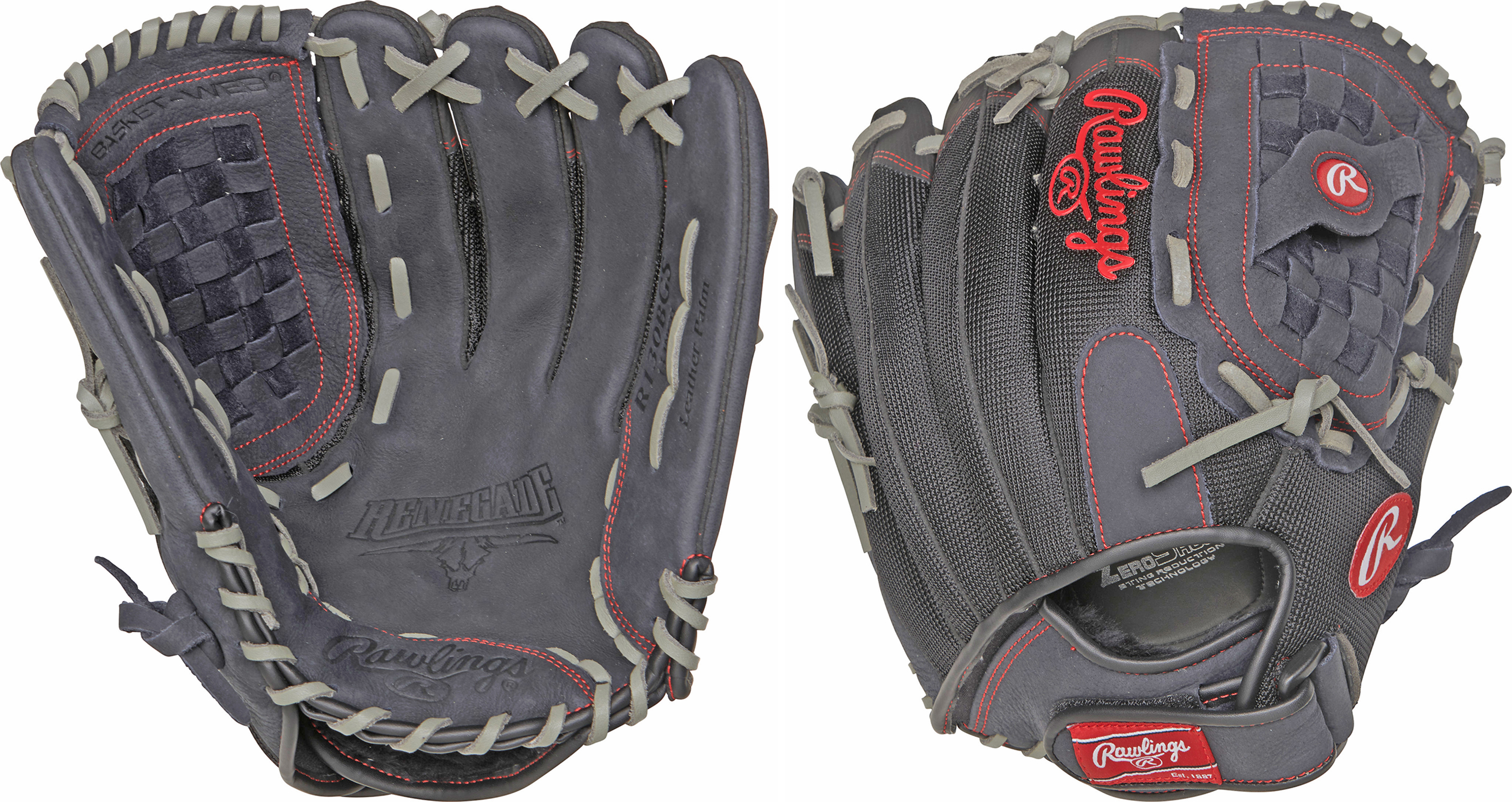 E134098 Rawlings Renegade Series 13" Outfield Glove