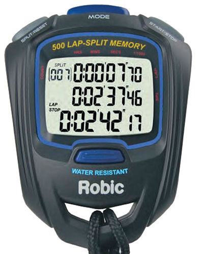 Robic SC-757W 500 Dual Memory Stopwatch