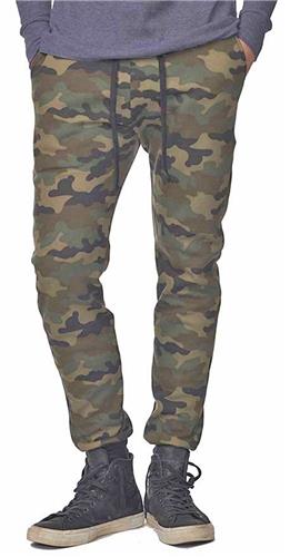 Royal Apparel Unisex Camo Fleece Jogger Pant