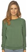 Royal Apparel Womens Fleece Raglan Sweatshirt