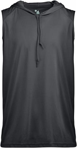 Badger Adult/Youth Bcore Sleeveless Hood Tee