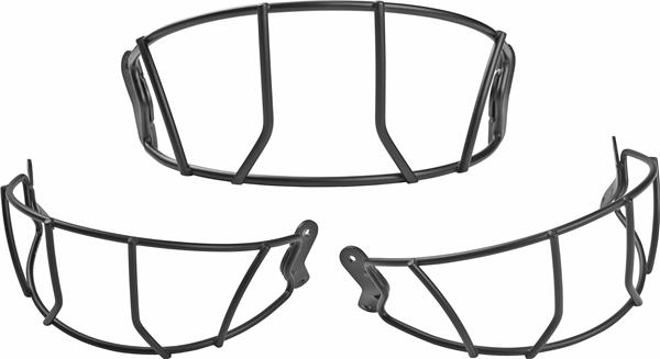 mach series batting helmet facemask