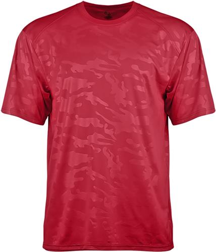 Badger Adult/Youth Monocam Embossed Tee. Printing is available for this item.