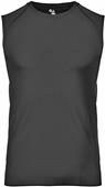 Badger Adult/Youth Fitted Battle Sleeveeless Tee Badger Adult/Youth Fitted Battle Sleeveeless Tee